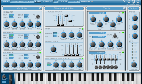 music synthesizer