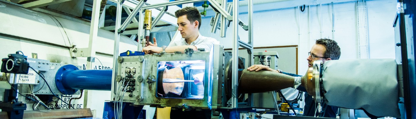 Life as a PhD student: Tom Fisher working with Mark Quinn on MACE's hypersonic wind tunnel
