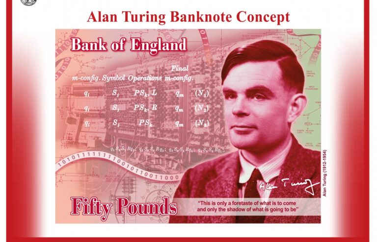 Turing £50 banknote