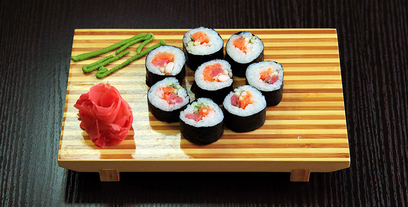 Prepared sushi