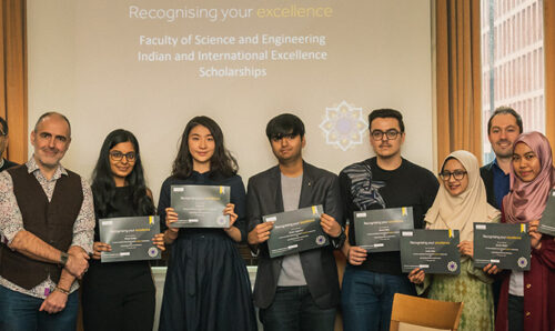 International and Indian scholarship award winners