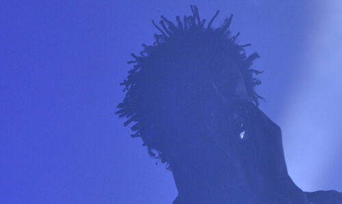 Massive Attack on stage